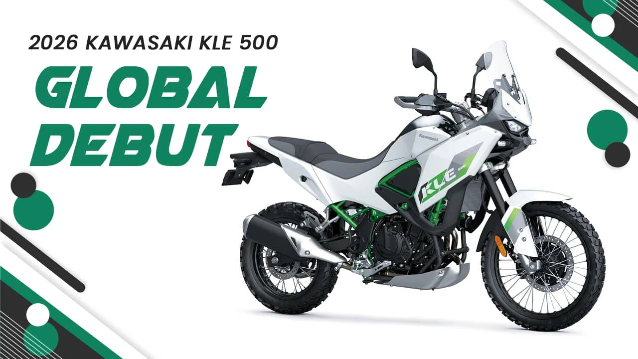 2026 Kawasaki KLE 500 Global Debut: Mid-Size ADV with 451cc Twin 2026 Kawasaki KLE 500 Global Debut: Mid-Size ADV with 451cc Twin