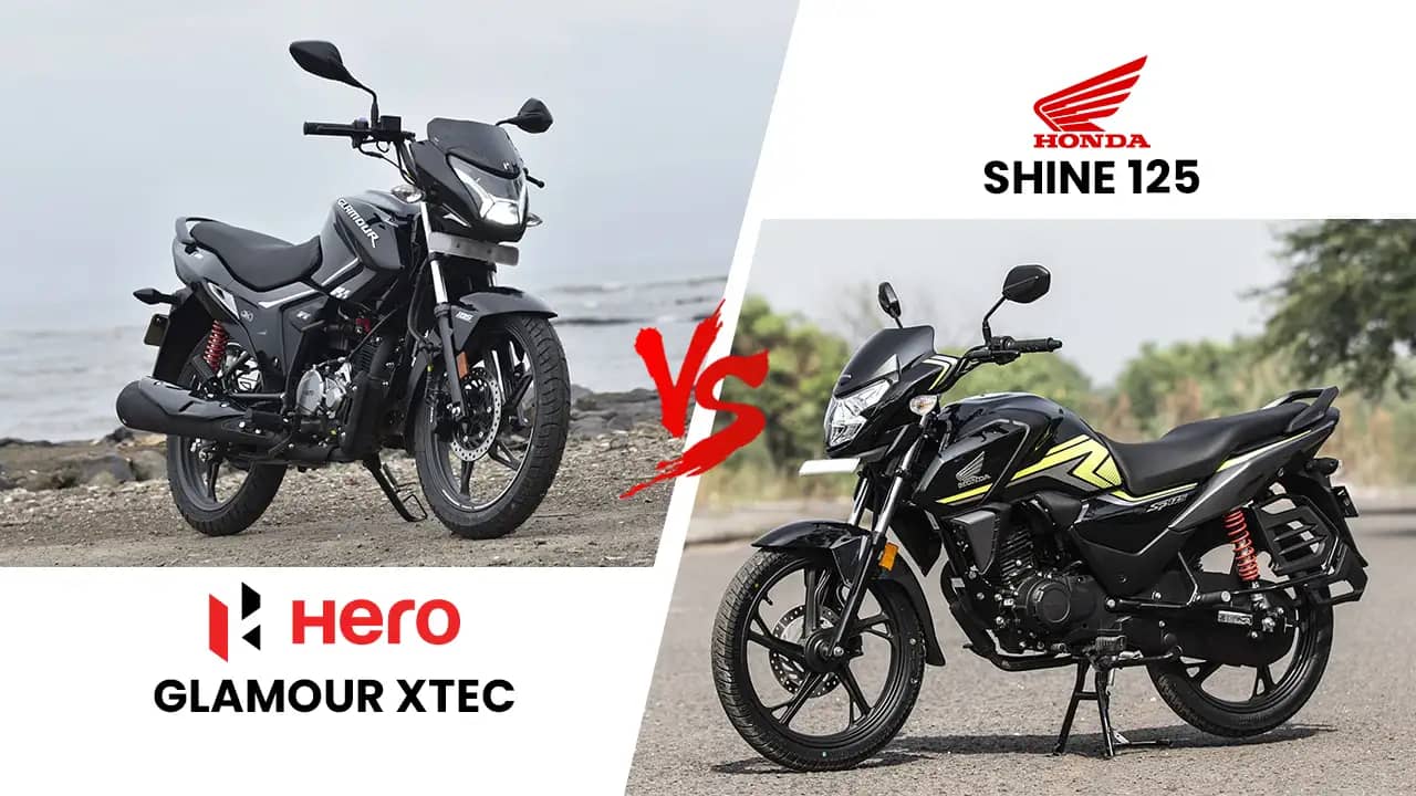 Hero Glamour Xtec vs Honda Shine 125 – Mileage or Modern Tech? Hero Glamour Xtec vs Honda Shine 125 – Mileage or Modern Tech?
