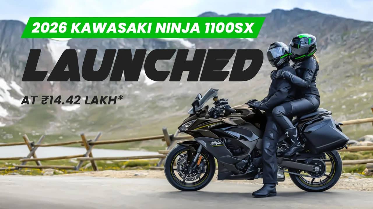 2026 Kawasaki Ninja 1100SX Launched in India at ₹14.42 Lakh 2026 Kawasaki Ninja 1100SX Launched in India at ₹14.42 Lakh