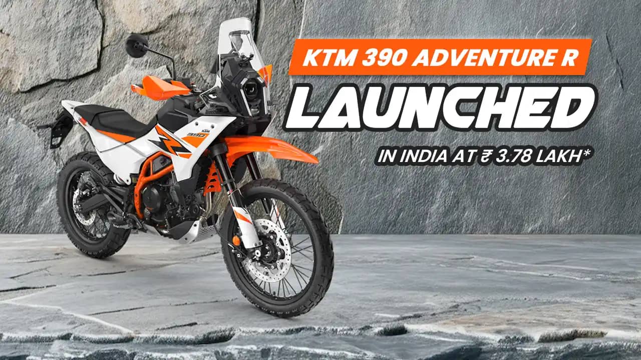 KTM 390 Adventure R Launched in India at Rs 3.78 Lakh KTM 390 Adventure R Launched in India at Rs 3.78 Lakh