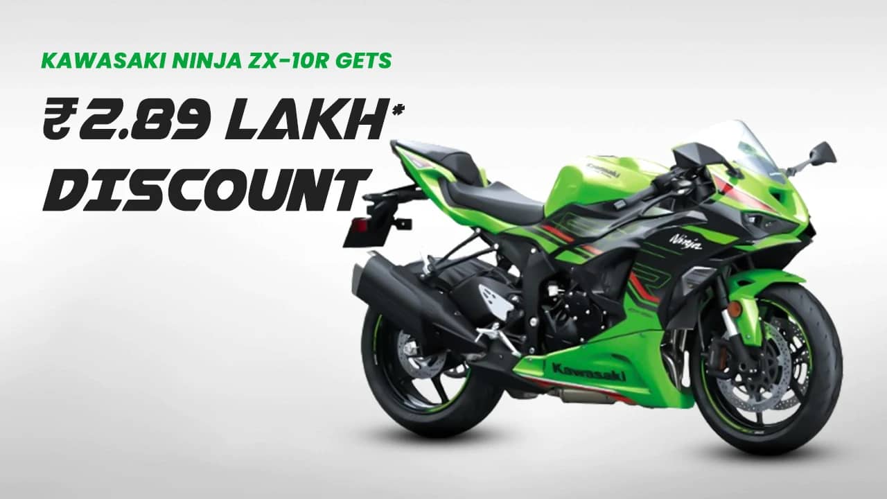 Kawasaki Ninja ZX-10R Price Drops to ₹17.9L After Huge Discount Kawasaki Ninja ZX-10R Price Drops to ₹17.9L After Huge Discount