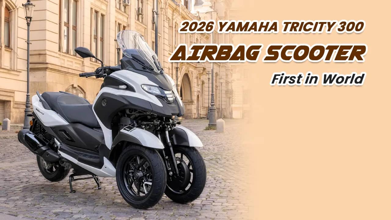2026 Yamaha Tricity 300 Airbag Scooter Breaks New Ground 2026 Yamaha Tricity 300 Airbag Scooter Breaks New Ground