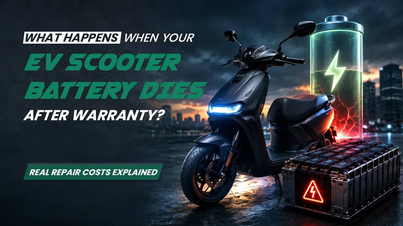 What Happens When Your EV Scooter Battery Dies After Warranty? Real Repair Costs Explained What Happens When Your EV Scooter Battery Dies After Warranty? Real Repair Costs Explained