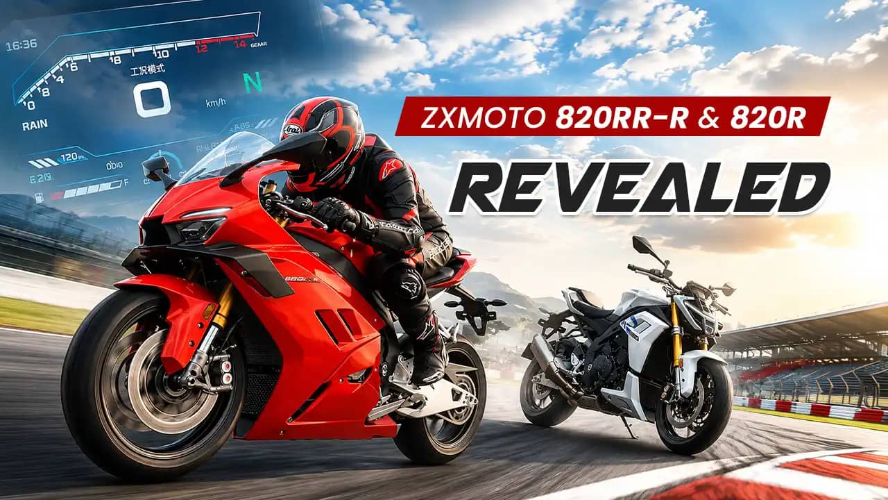 ZXMoto 820RR-R and 820R Revealed: Racing-Bred Triple Enters the Supersport Fight ZXMoto 820RR-R and 820R Revealed: Racing-Bred Triple Enters the Supersport Fight
