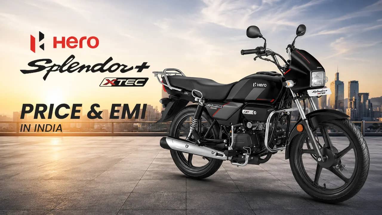 Hero Splendor Plus XTEC Price & EMI in India: ₹81,283, Full Finance Breakdown Hero Splendor Plus XTEC Price & EMI in India: ₹81,283, Full Finance Breakdown