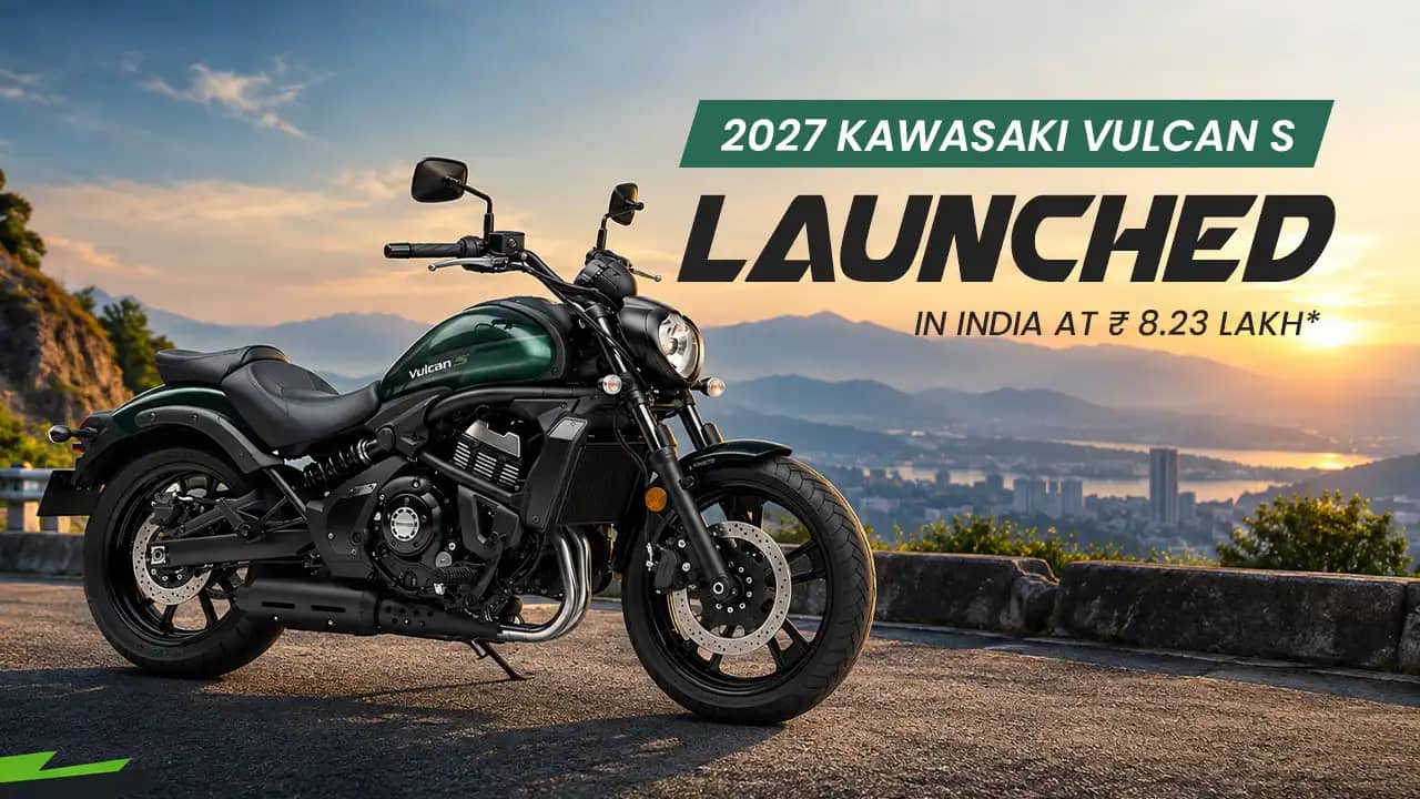 2027 Kawasaki Vulcan S Launched in India at Rs 8.23 Lakh — Price, EMI & What Changed 2027 Kawasaki Vulcan S Launched in India at Rs 8.23 Lakh — Price, EMI & What Changed