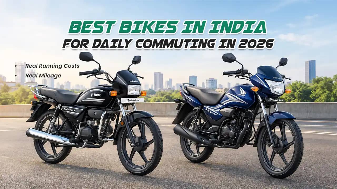 Best Bikes in India for Daily Commuting in 2026: Real Running Costs, Real Mileage Best Bikes in India for Daily Commuting in 2026: Real Running Costs, Real Mileage