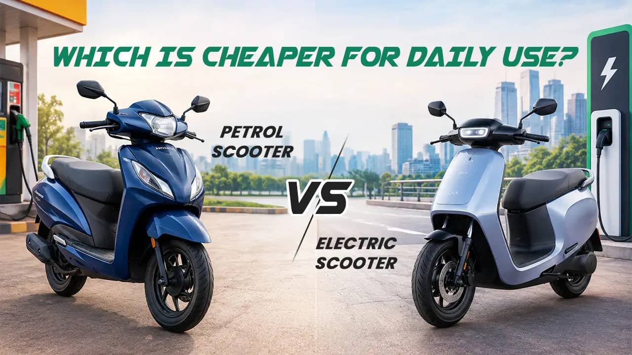 Petrol vs Electric Scooter: Which Is Cheaper for Daily Use? Petrol vs Electric Scooter: Which Is Cheaper for Daily Use?