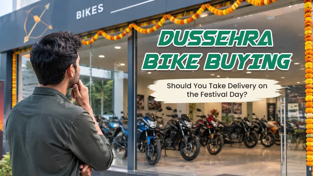 Dussehra Bike Buying: Should You Take Delivery on the Festival Day? Dussehra Bike Buying: Should You Take Delivery on the Festival Day?