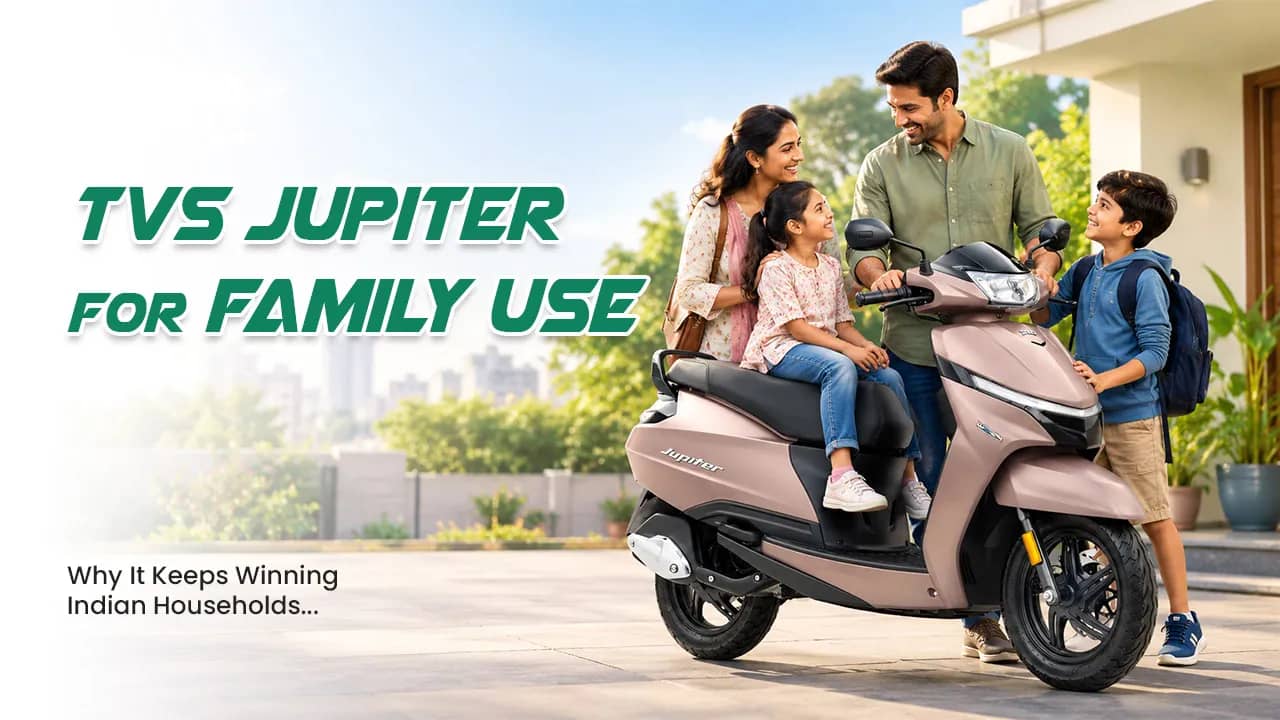 TVS Jupiter for Family Use: Why It Keeps Winning Indian Households TVS Jupiter for Family Use: Why It Keeps Winning Indian Households