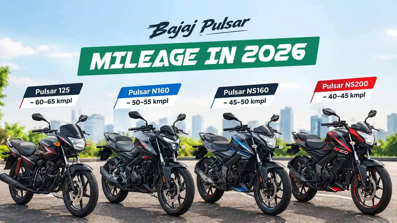 Bajaj Pulsar Mileage in 2026: Compare Pulsar 125, N160, NS160 and NS200 Bajaj Pulsar Mileage in 2026: Compare Pulsar 125, N160, NS160 and NS200